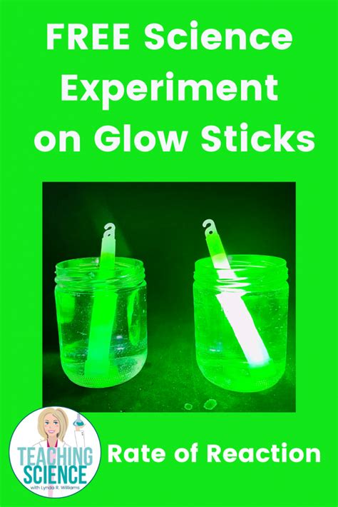 FREE Science Experiment with Glow Sticks