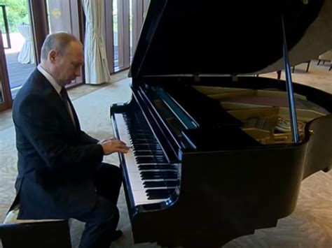 Putin Plays The Piano, With Perhaps Unintentional Undertones | WBUR News