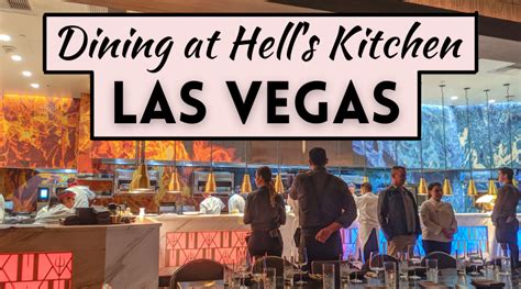 Dining at Hell's Kitchen in Las Vegas - Curious Claire