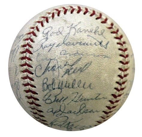 Lot Detail - 1962 New York Mets Team Signed Ball -- With Hall of Famers ...