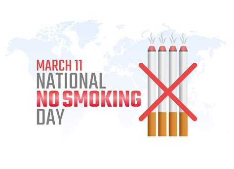 vector graphic of national no smoking day good for national no smoking ...