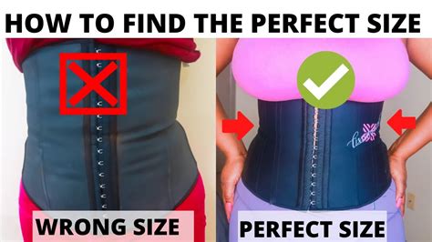 HOW TO CHOOSE THE RIGHT WAIST TRAINER SIZE|HOW TO KNOW YOUR PERFECT SIZE WAIST TRAINER|CORRECT ...