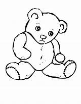 Free Printable Teddy Bear Coloring Pages For Kids sketch template