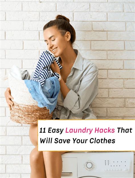 11 Genius Laundry Hacks That'll Save Your Clothes | Laundry hacks ...