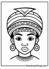 Africa Coloring Page sketch template