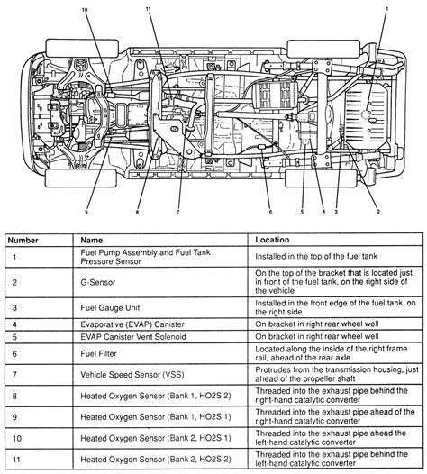 2012 Toyota Camry Engine Compartment Diagram