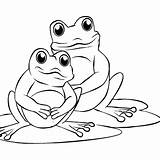 coloring Pages Of frogs 601452 sketch template