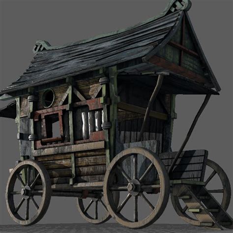 Fancy Medieval Caravan | Medieval, Caravan, Fancy