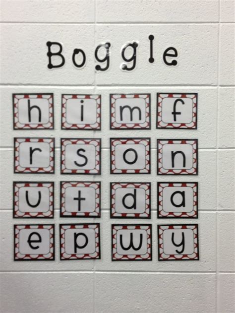 Word Games Boggle | Activity Shelter