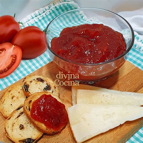 Mermelada de tomates - Receta de DIVINA COCINA