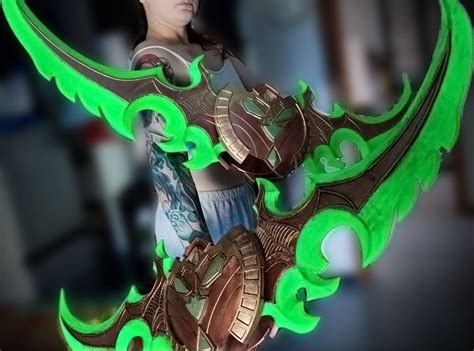 3D print WOW Illidan Stormrage Sword for Cosplay • made with FLSUN V400・Cults