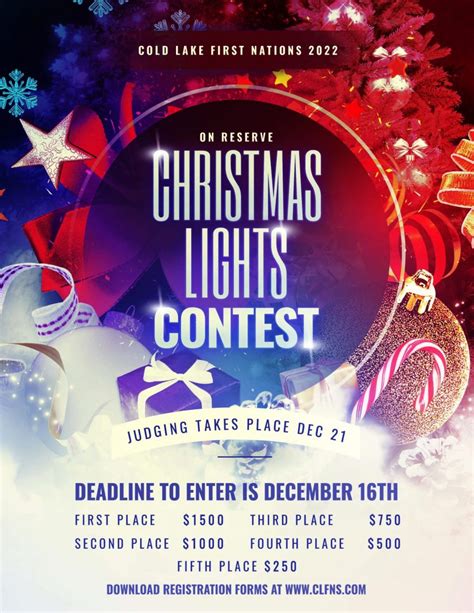 2022 Christmas Lights Contest Registration Form - Cold Lake First Nations