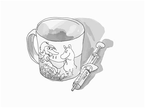 Download #FF7F00 Coffee Cup And A Syringe SVG | FreePNGImg