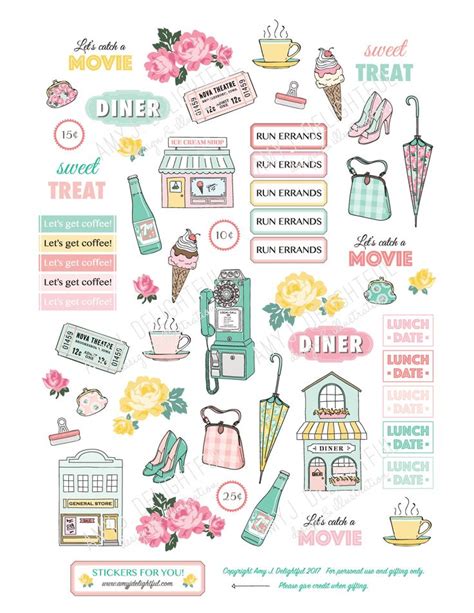 a poster with different things to eat and drink in the shape of a heart on it