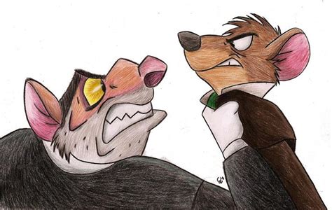 Ratigan and Basil by https://www.deviantart.com/nightmagican on ...