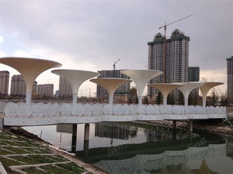 Bridge Tensile Membrane Structures - Tensile Fabric Structures for Bridge