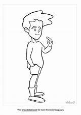Dedo Colouring Pointing Hand Fingers Imprimir Dedos Handen  sketch template