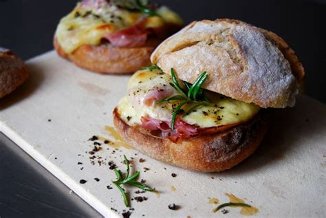 A hearty Raclette, Ham and Rosemary Sandwich — Meike Peters | eat in my ...