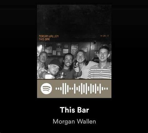 Morgan Wallen: This Bar - Spotify | Country music playlist, Song lyrics wallpaper, Cover songs