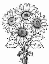 25 Sunflower Coloring Pages Free Fun Sheets sketch template