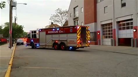 Elizabeth Nj Fire department Rescue 1 Responding - YouTube