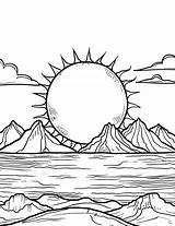 25 Sun Coloring Pages Free Sheets sketch template