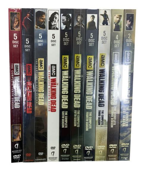 The Walking Dead Series Seasons 1-10 DVD Box Set 46 Disc Free Shipping