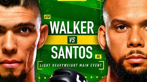 Thiago Santos vs Johnny Walker headlines UFC ‘Fight Night’ on Sept. 25 - MMAmania.com