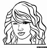 Taylor Swift Coloring Pages To Print  Home sketch template