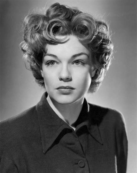 Simone Signoret (1921-1985) French actress often hailed as one of France's greatest film stars ...