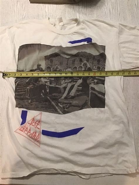 Vintage 1987 Def Leppard Hysteria Tour T-Shirt - Gem