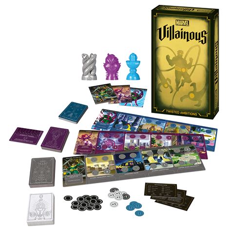 Ravensburger Marvel Villainous: Twisted Ambitions Strategy Board Game for Ages 12 & Up – The ...