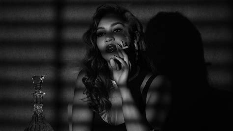 Emulate film noir lighting in a home photography setup, using a gobo ...