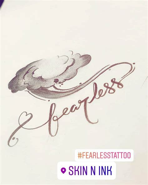 Fearless Tattoo Design