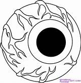 Printable Eyeball Color Pages For Adults sketch template