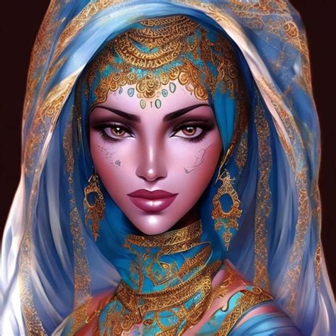 beautiful jinn woman