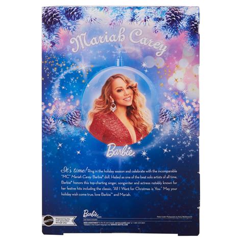 Mariah Carey Barbie debuts ahead of singer's Christmas tour