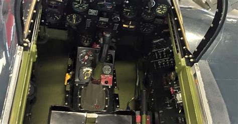 Cockpit of an F8F-2A Bearcat. | Grumman F8F Bearcat | Pinterest | Aircraft