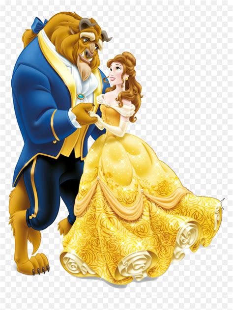 Images Of Belle From Beauty And The Beast - Disney Princess Belle And Beast, HD Png Download - vhv
