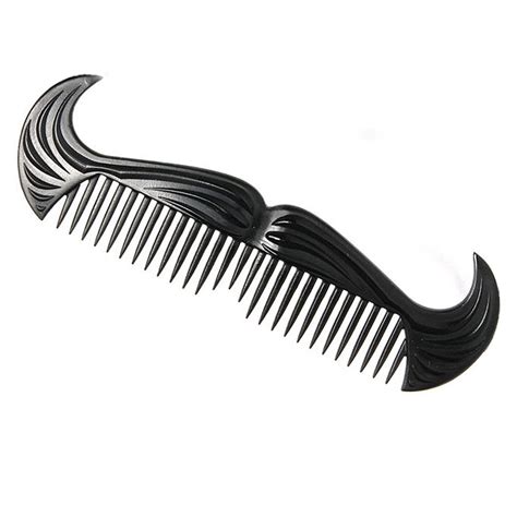 Cowboy Comb Moustache Comb, Black