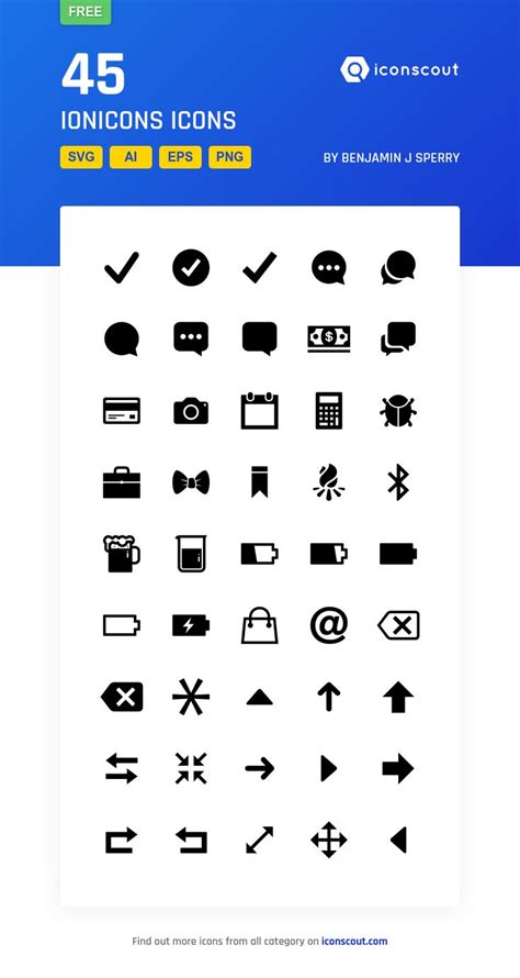 Download Ionicons Icon pack Available in SVG, PNG & Icon fonts | Icon pack, Icon font, Icon