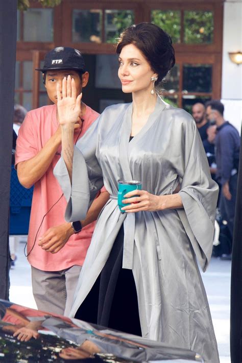 ANGELINA JOLIE Heading to the Set of Maria Callas Biopic Near Athens 10 ...