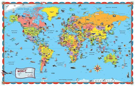 World Maps Printable