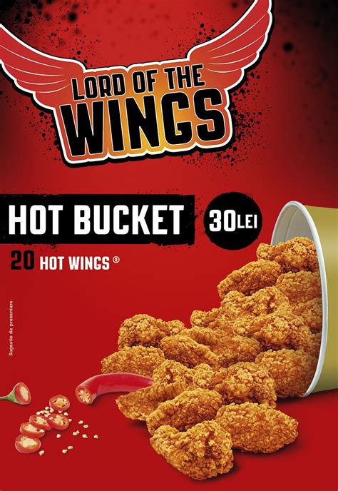 KFC Hot Wings - Hot Bucket