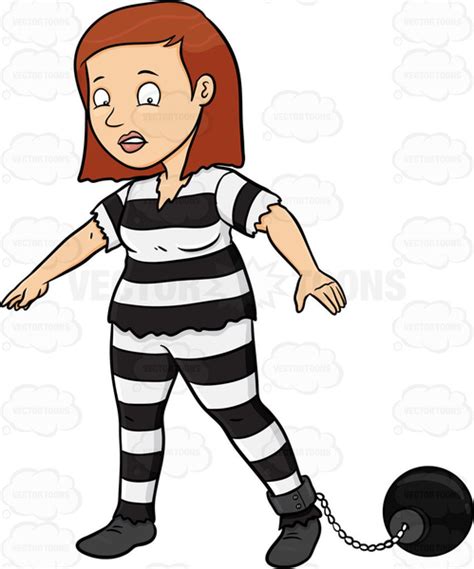 Free Clipart Female Prisoner | Free Images at Clker.com - vector clip art online, royalty free ...