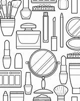 39 Coloriage maquillage Imprimer Télécharger sketch template