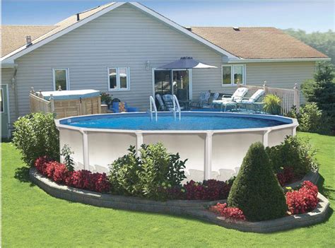 Above Ground Pool Landscaping Ideas - Home Decorating Ideas