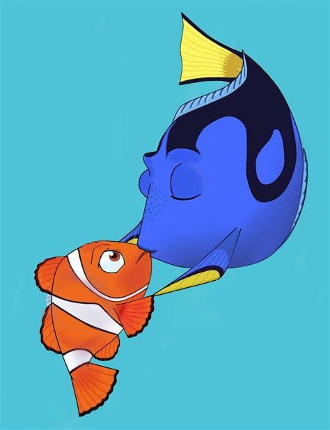 finding Nemo marlin and dory by kazerxestelaris on DeviantArt