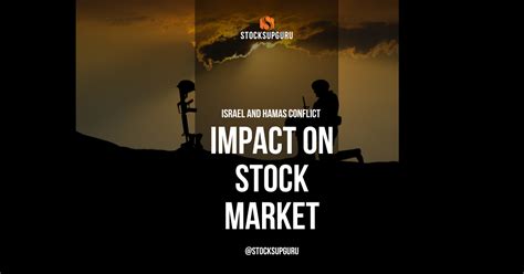 Israel and Hamas Conflict Impact on Stock Market - StocksUpGuru