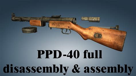 PPD-40 full disassembly & assembly - YouTube